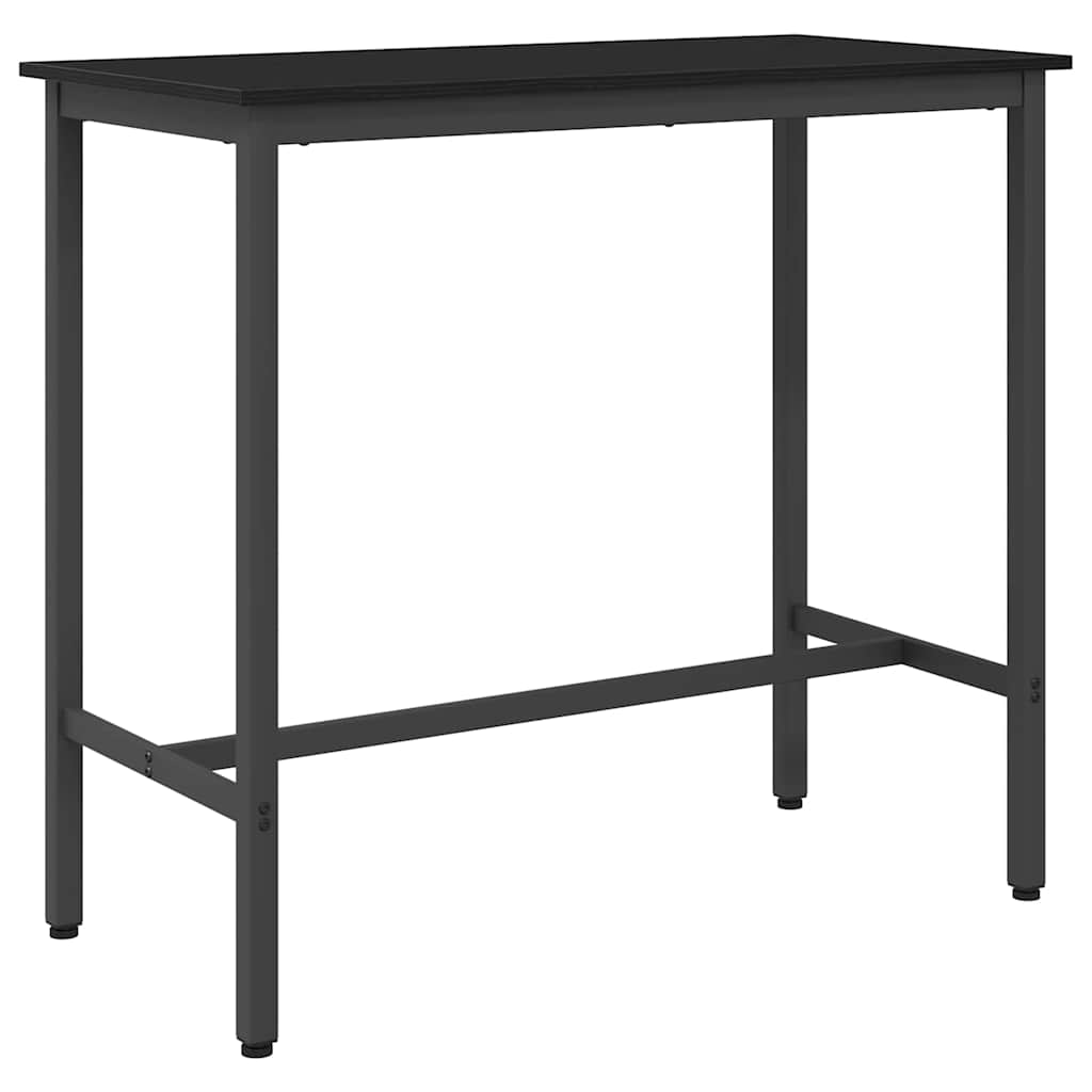 τραπέζι Μαύρη Οξυά 100 x 50 x 90,5 εκ - Pakobazaar