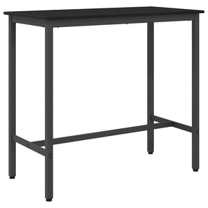 τραπέζι Μαύρη Οξυά 100 x 50 x 90,5 εκ - Pakobazaar