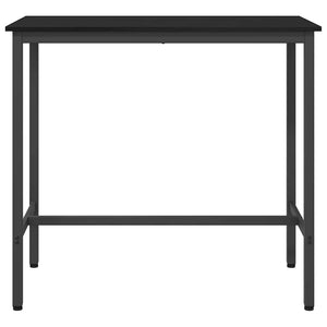 τραπέζι Μαύρη Οξυά 100 x 50 x 90,5 εκ - Pakobazaar