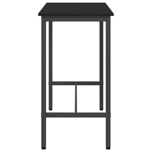 τραπέζι Μαύρη Οξυά 100 x 50 x 90,5 εκ - Pakobazaar