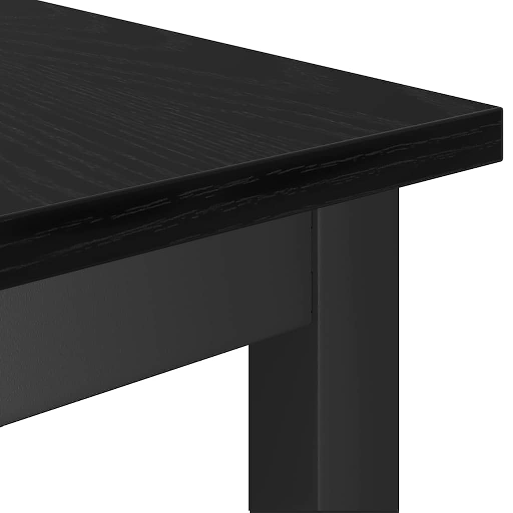 Καθιστικό Σαλονιού Μαύρη Οξυά 100 x 32,5 x 48,5 εκ. - Pakobazaar