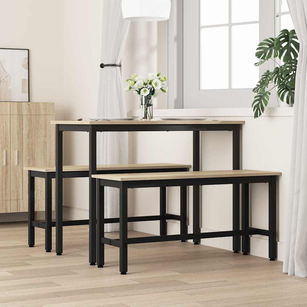 Καθιστικό Σαλονιού 2 pcs Δρύς Sonoma 100 x 32,5 x 48,5 εκ. - Pakobazaar