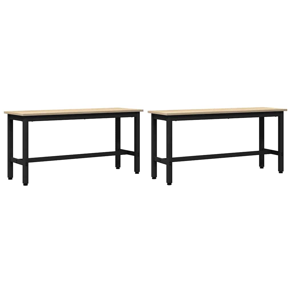 Καθιστικό Σαλονιού 2 pcs Δρύς Sonoma 100 x 32,5 x 48,5 εκ. - Pakobazaar