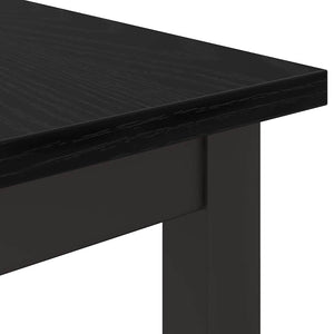 τραπέζι Μαύρη Οξυά 100 x 50 x 76,5 εκ. - Pakobazaar