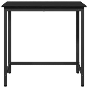 τραπέζι Μαύρη Οξυά 100 x 50 x 76,5 εκ. - Pakobazaar