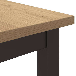 τραπέζι Artisan Oak Μηχανισμένο ξύλο και ατσάλι