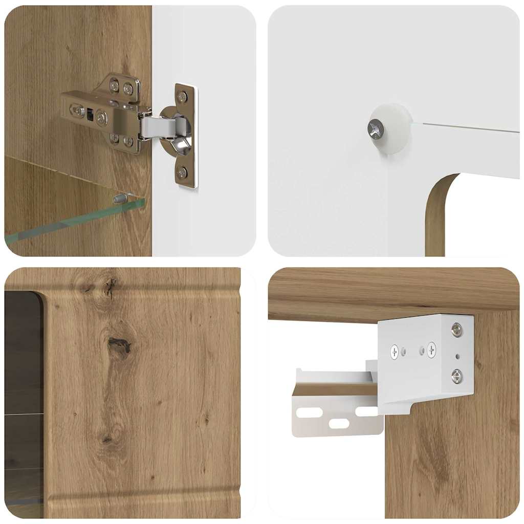 Ξύλινο Ντουλάπι Artisan Oak 50 x 29 x 100 εκ Επεξεργασμένο ξύλο - Pakobazaar