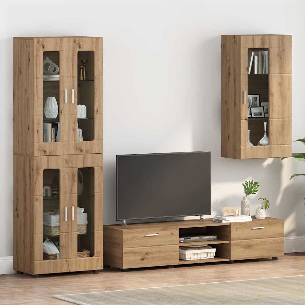 Ξύλινο Ντουλάπι Artisan Oak 50 x 29 x 100 εκ Επεξεργασμένο ξύλο - Pakobazaar