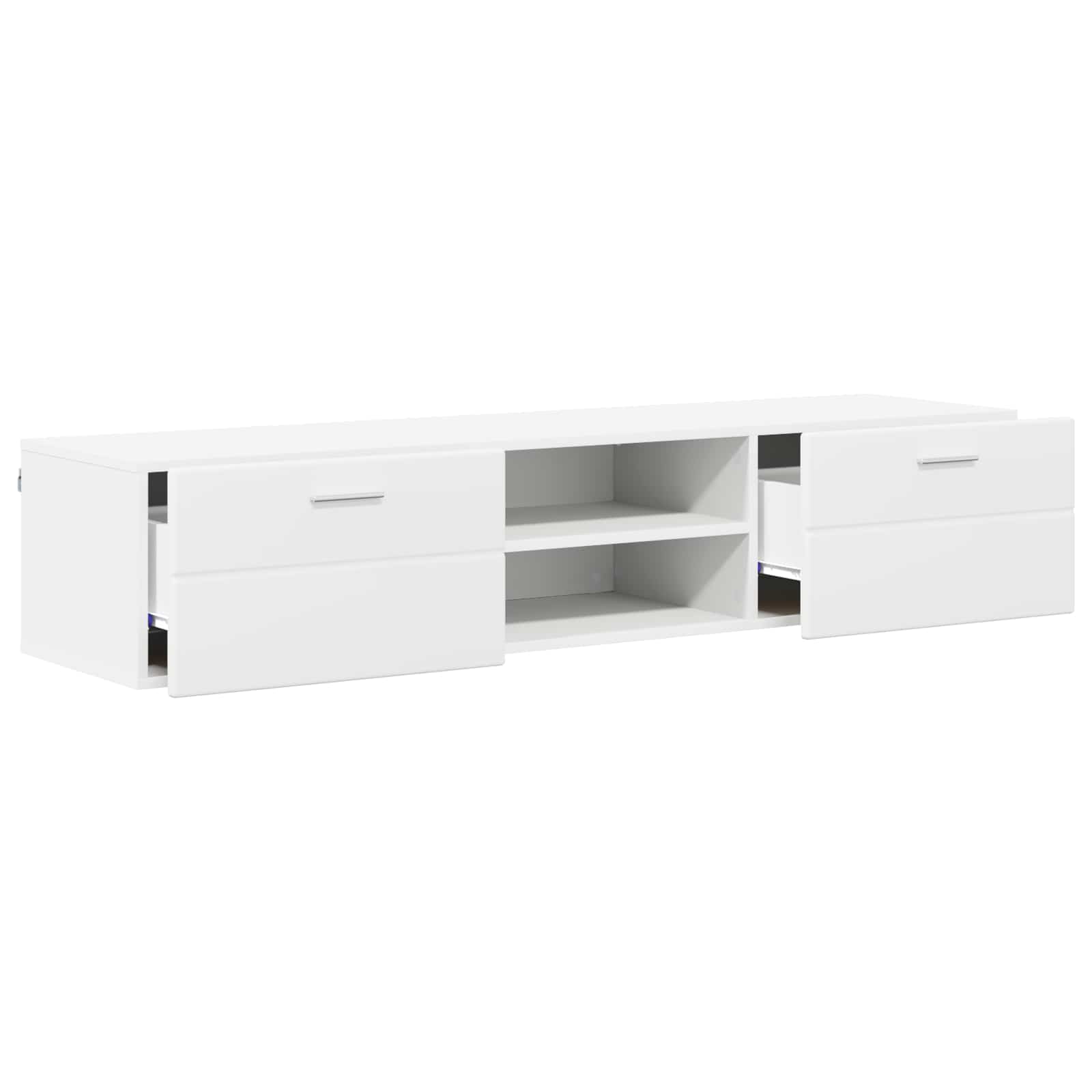 Ξύλινο Ντουλάπι Λευκό 150 x 39 x 30 εκ Επεξεργασμένο ξύλο - Pakobazaar