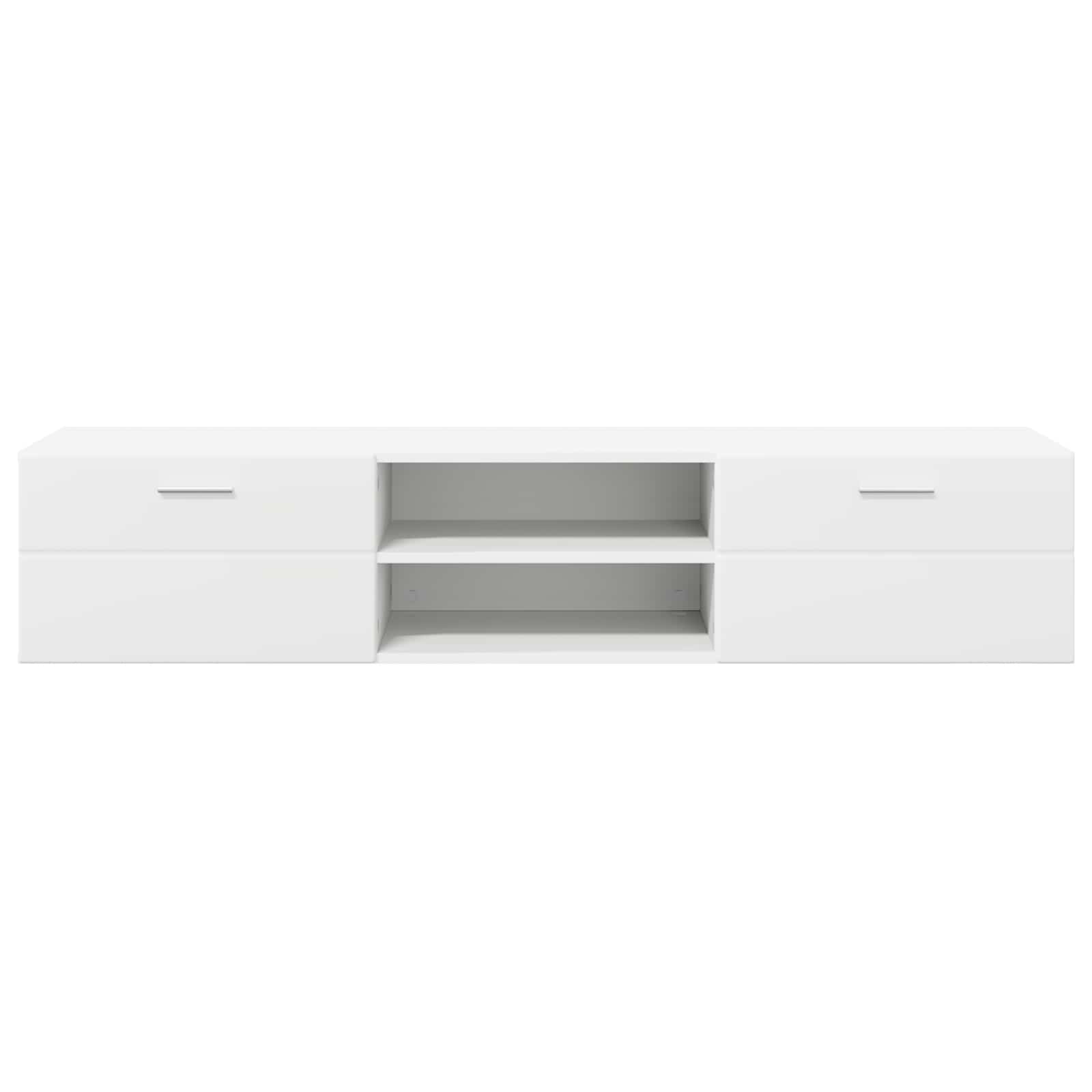 Ξύλινο Ντουλάπι Λευκό 150 x 39 x 30 εκ Επεξεργασμένο ξύλο - Pakobazaar