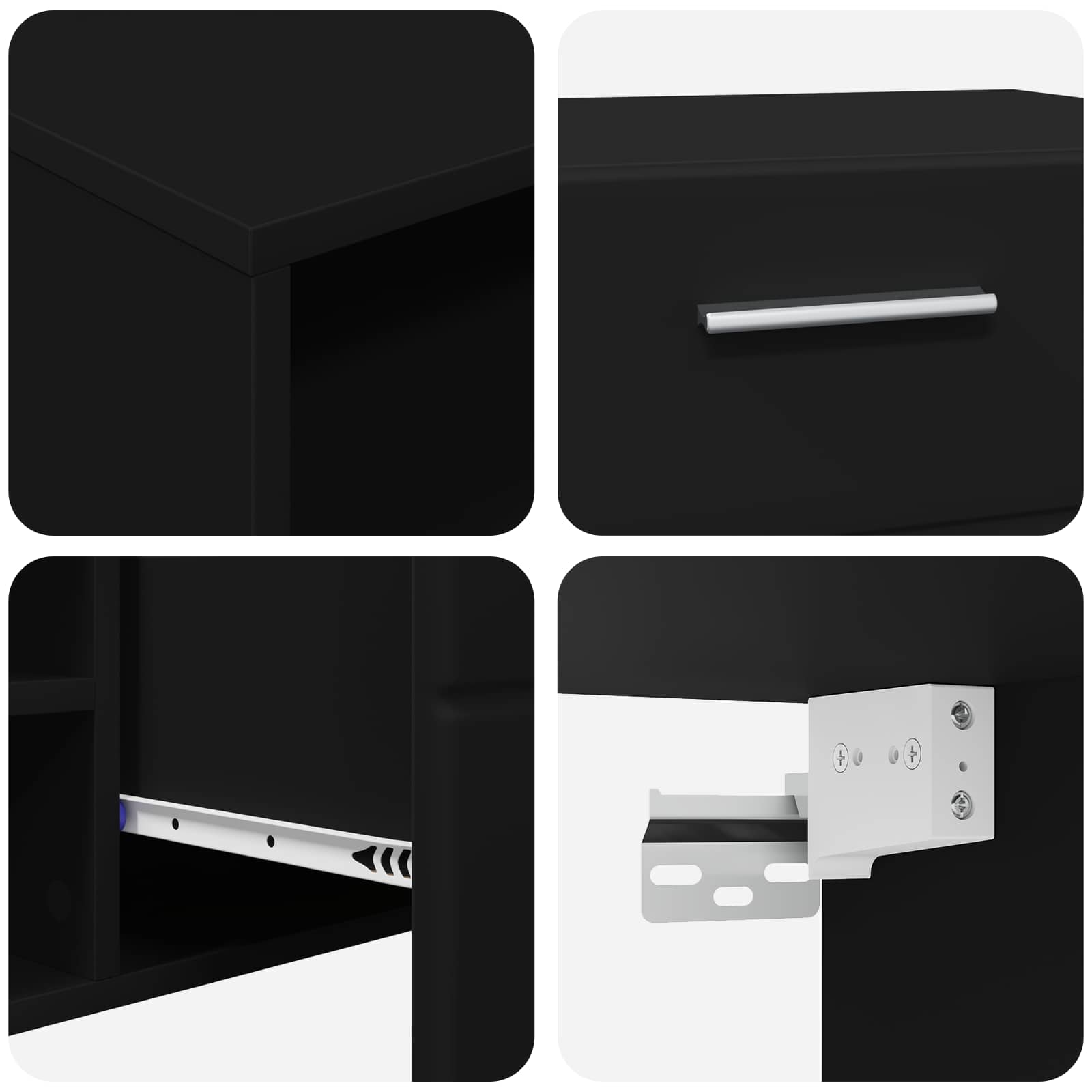 Ξύλινο Ντουλάπι Μαύρο 150 x 39 x 30 εκ Επεξεργασμένο ξύλο - Pakobazaar