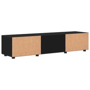 Ξύλινο Ντουλάπι Μαύρο 150 x 39 x 30 εκ Επεξεργασμένο ξύλο - Pakobazaar