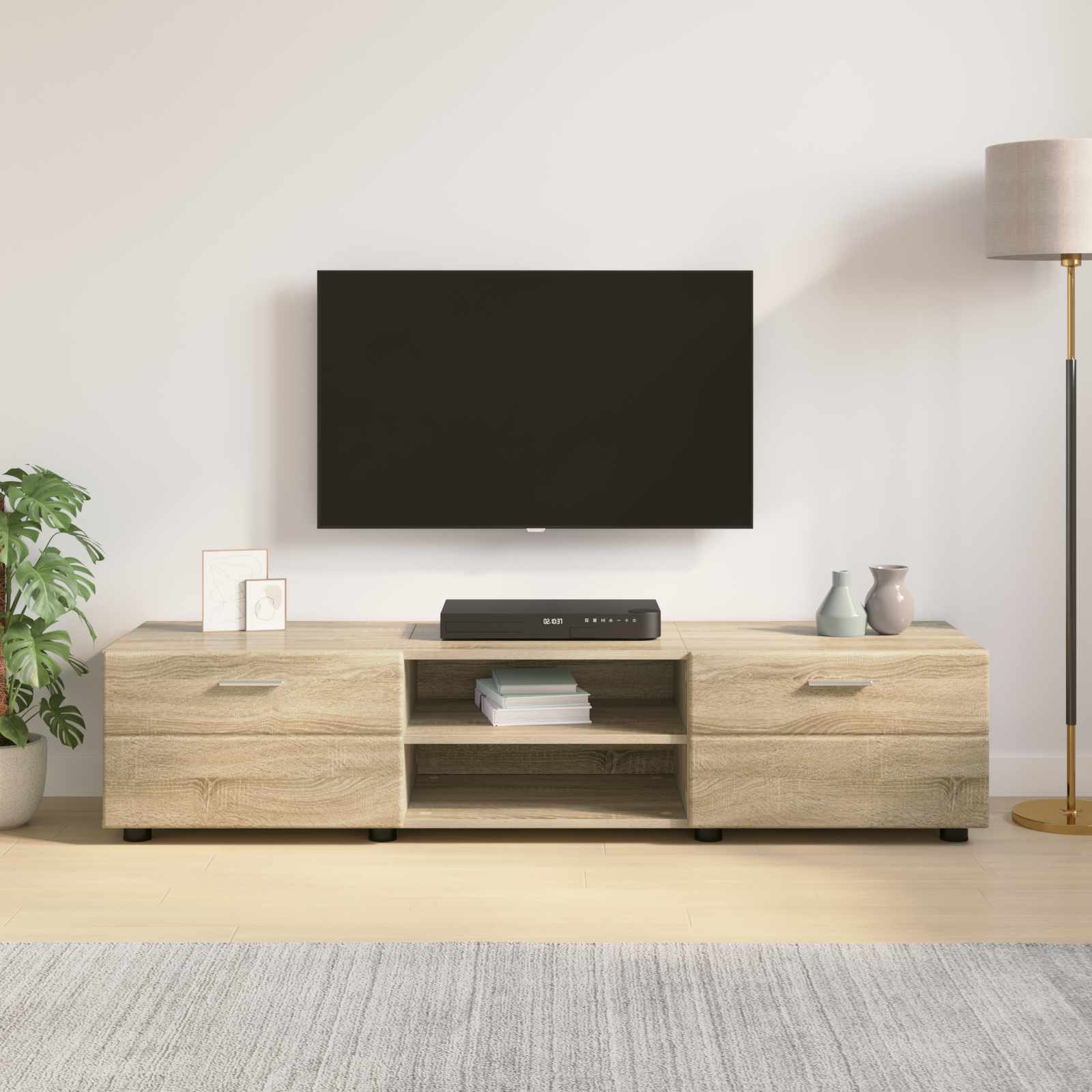 Ξύλινο Ντουλάπι Δρύς Sonoma 150 x 39 x 30 εκ Επεξεργασμένο ξύλο - Pakobazaar