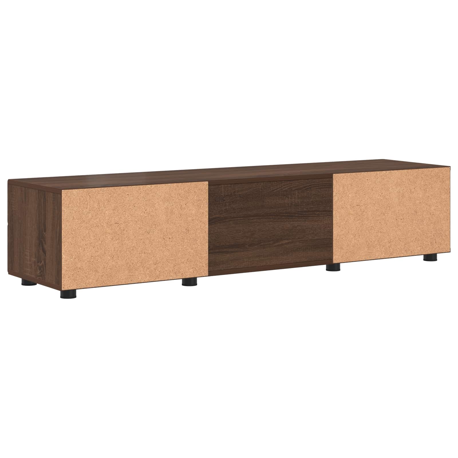Ξύλινο Ντουλάπι 150 x 39 x 30 εκ Καφέ δρυς Επεξεργασμένο Ξύλο