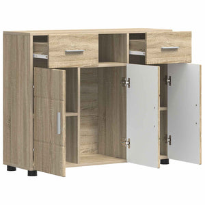 Ξύλινο Ντουλάπι με συρτάρι Δρύς Sonoma 88,5 x 30,5 x 73 εκ - Pakobazaar