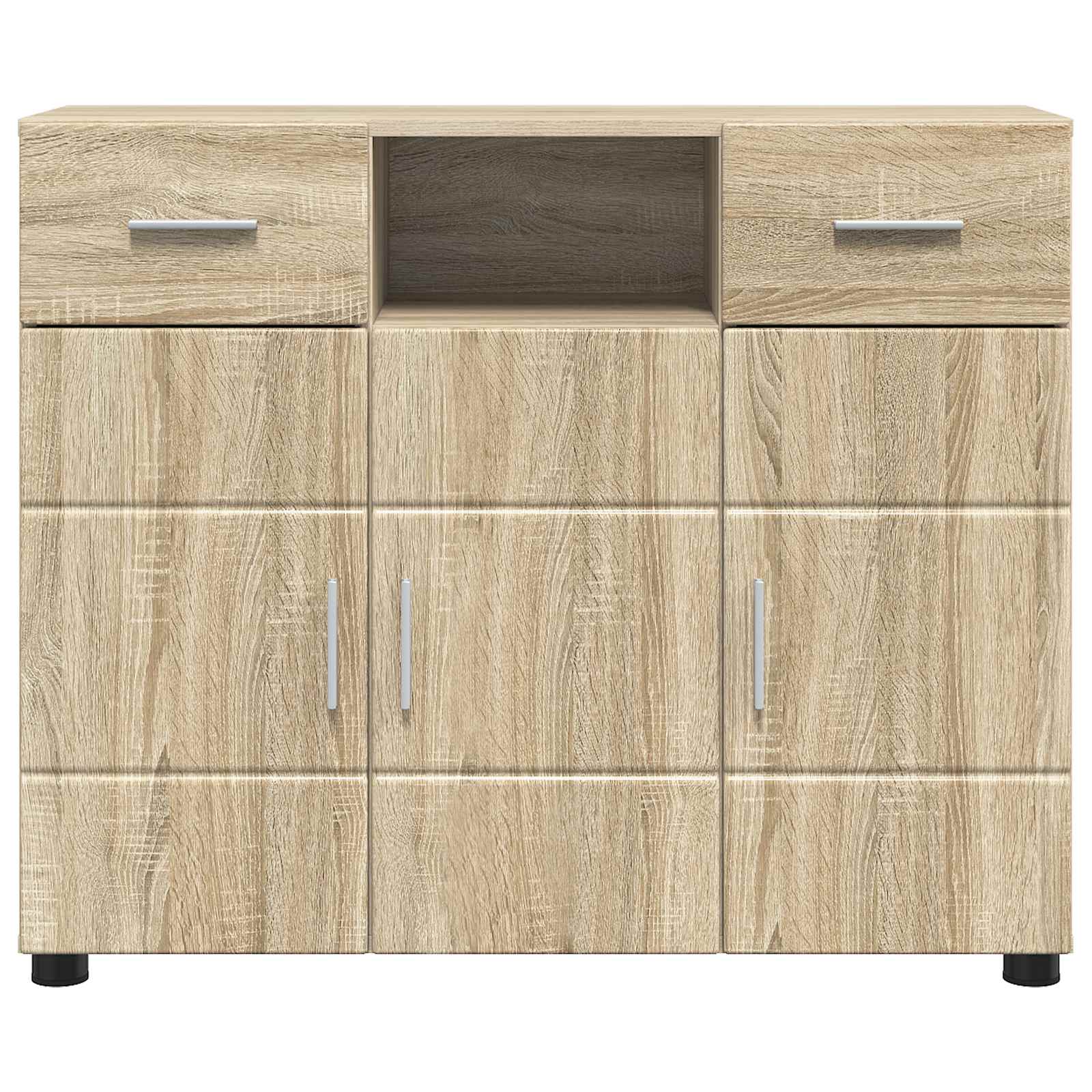 Ξύλινο Ντουλάπι με συρτάρι Δρύς Sonoma 88,5 x 30,5 x 73 εκ - Pakobazaar