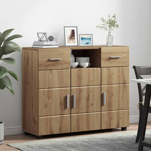 Ξύλινο Ντουλάπι με συρτάρι Artisan Oak 88,5 x 30,5 x 73 εκ - Pakobazaar