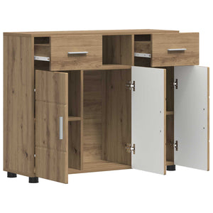 Ξύλινο Ντουλάπι με συρτάρι Artisan Oak 88,5 x 30,5 x 73 εκ - Pakobazaar