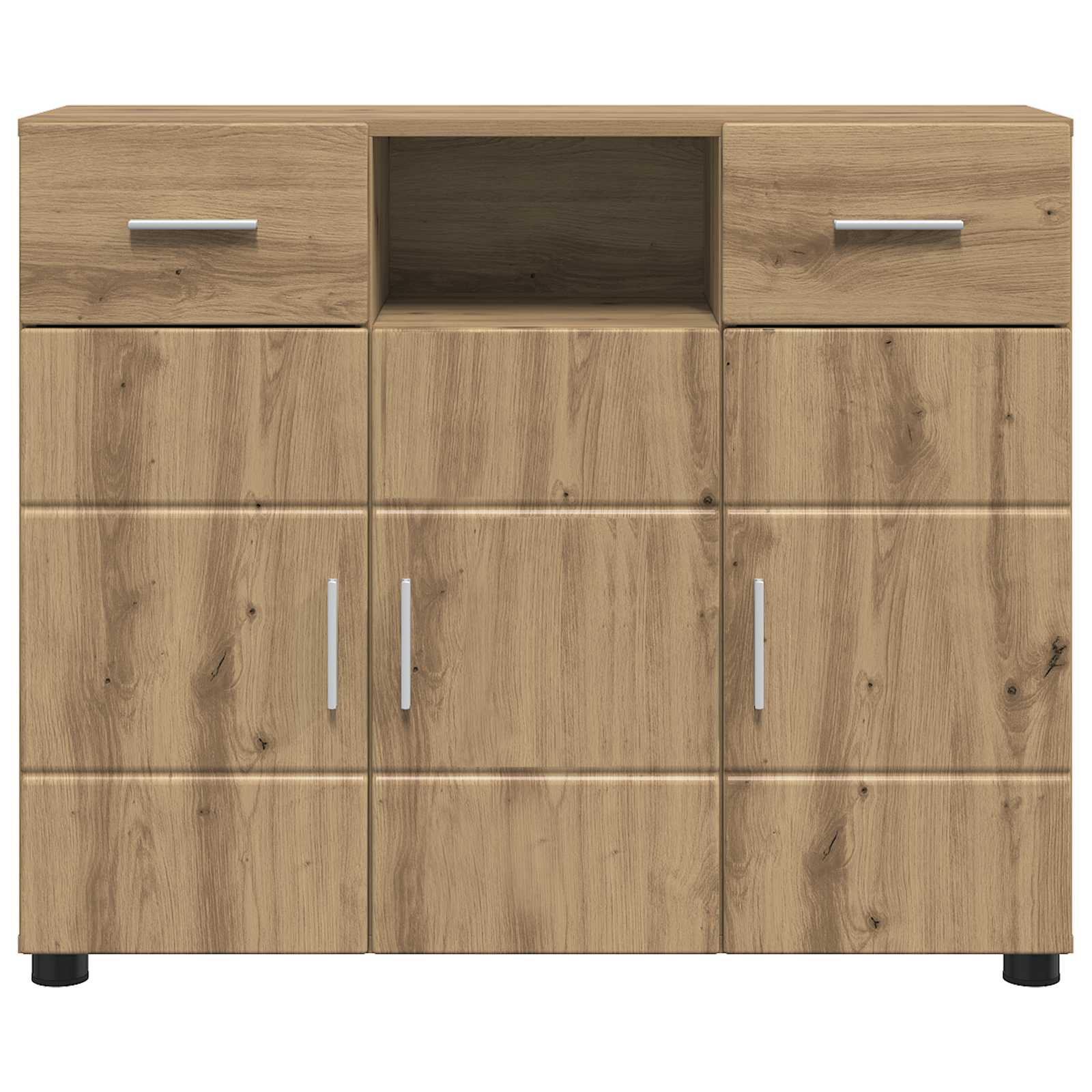 Ξύλινο Ντουλάπι με συρτάρι Artisan Oak 88,5 x 30,5 x 73 εκ - Pakobazaar