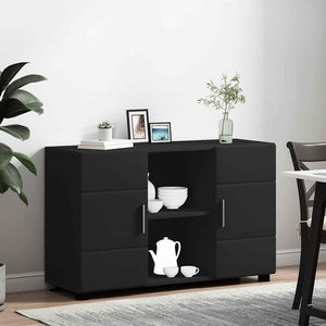 Πλαϊνό γραφείο με ράφι FLORIN Μαύρο 88,5 x 30,5 x 55,5 εκ - Pakobazaar