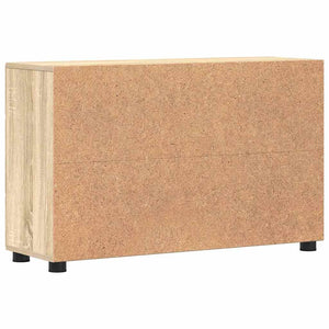 Πλαϊνό γραφείο με ράφι FLORIN Δρύς Sonoma 88,5 x 30,5 x 55,5 εκ - Pakobazaar