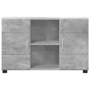 Πλαϊνό γραφείο FLORIN Σκυρόδεμα Γκρι 88,5 x 30,5 x 55,5 εκ - Pakobazaar