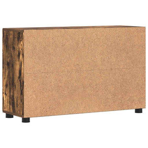 Πλαϊνό γραφείο FLORIN Καπνιστό Δρύς 88,5 x 30,5 x 55,5 εκ - Pakobazaar