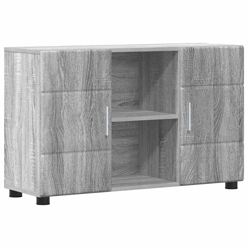 Πλαϊνό γραφείο FLORIN Γκρίζο Σονομα 88,5 x 30,5 x 55,5 εκ - Pakobazaar