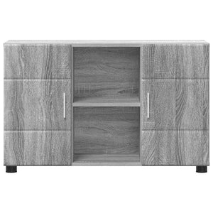 Πλαϊνό γραφείο FLORIN Γκρίζο Σονομα 88,5 x 30,5 x 55,5 εκ - Pakobazaar