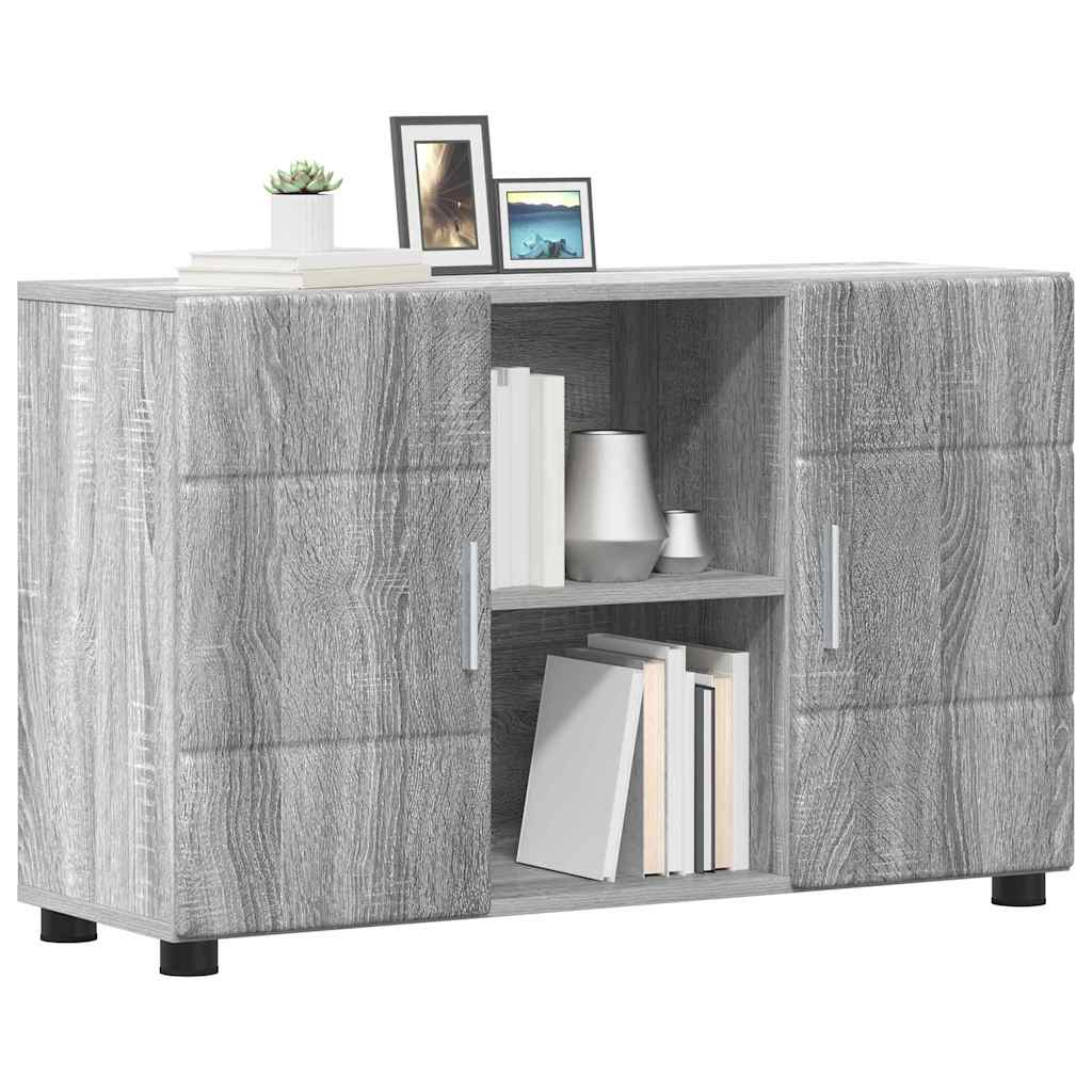 Πλαϊνό γραφείο FLORIN Γκρίζο Σονομα 88,5 x 30,5 x 55,5 εκ - Pakobazaar
