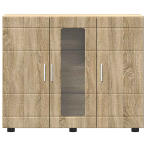 Ξύλινο Ντουλάπι με αποθήκευση Δρύς Sonoma 88,5 x 30,5 x 73 εκ - Pakobazaar