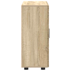Ξύλινο Ντουλάπι με αποθήκευση Δρύς Sonoma 88,5 x 30,5 x 73 εκ - Pakobazaar