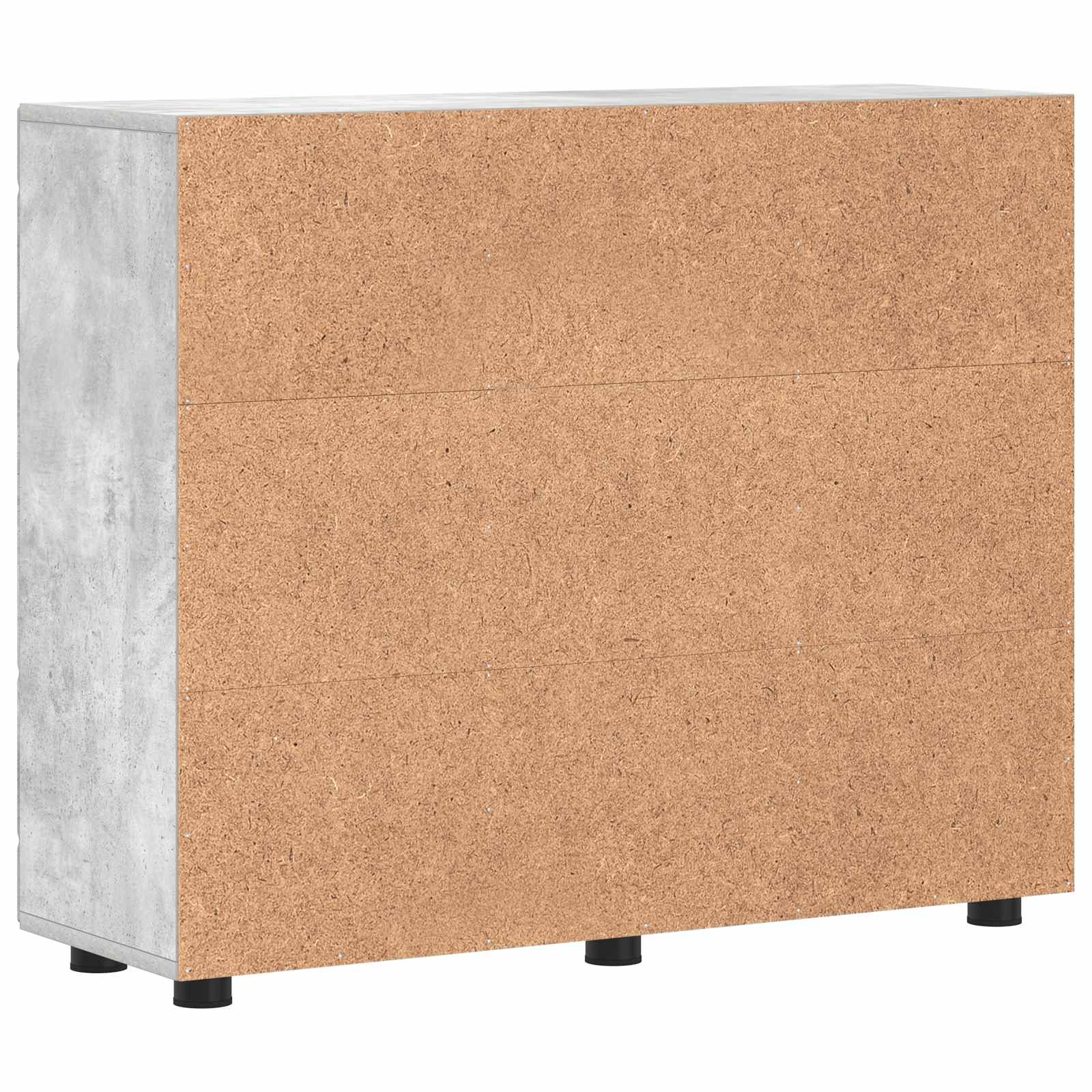 Ξύλινο Ντουλάπι Σκυρόδεμα Γκρι 88,5 x 30,5 x 73 εκ - Pakobazaar