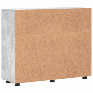 Ξύλινο Ντουλάπι Σκυρόδεμα Γκρι 88,5 x 30,5 x 73 εκ - Pakobazaar