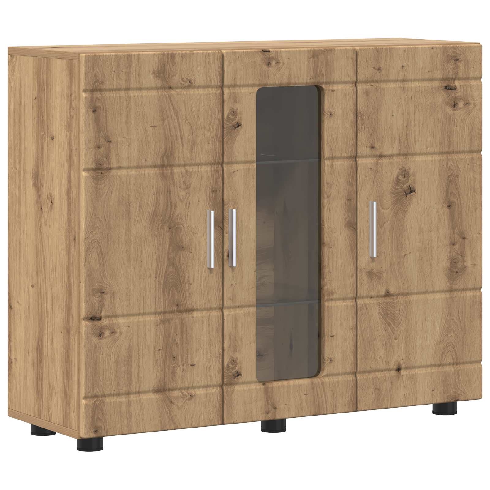 Ξύλινο Ντουλάπι με αποθήκευση Artisan Oak 88,5 x 30,5 x 73 εκ - Pakobazaar