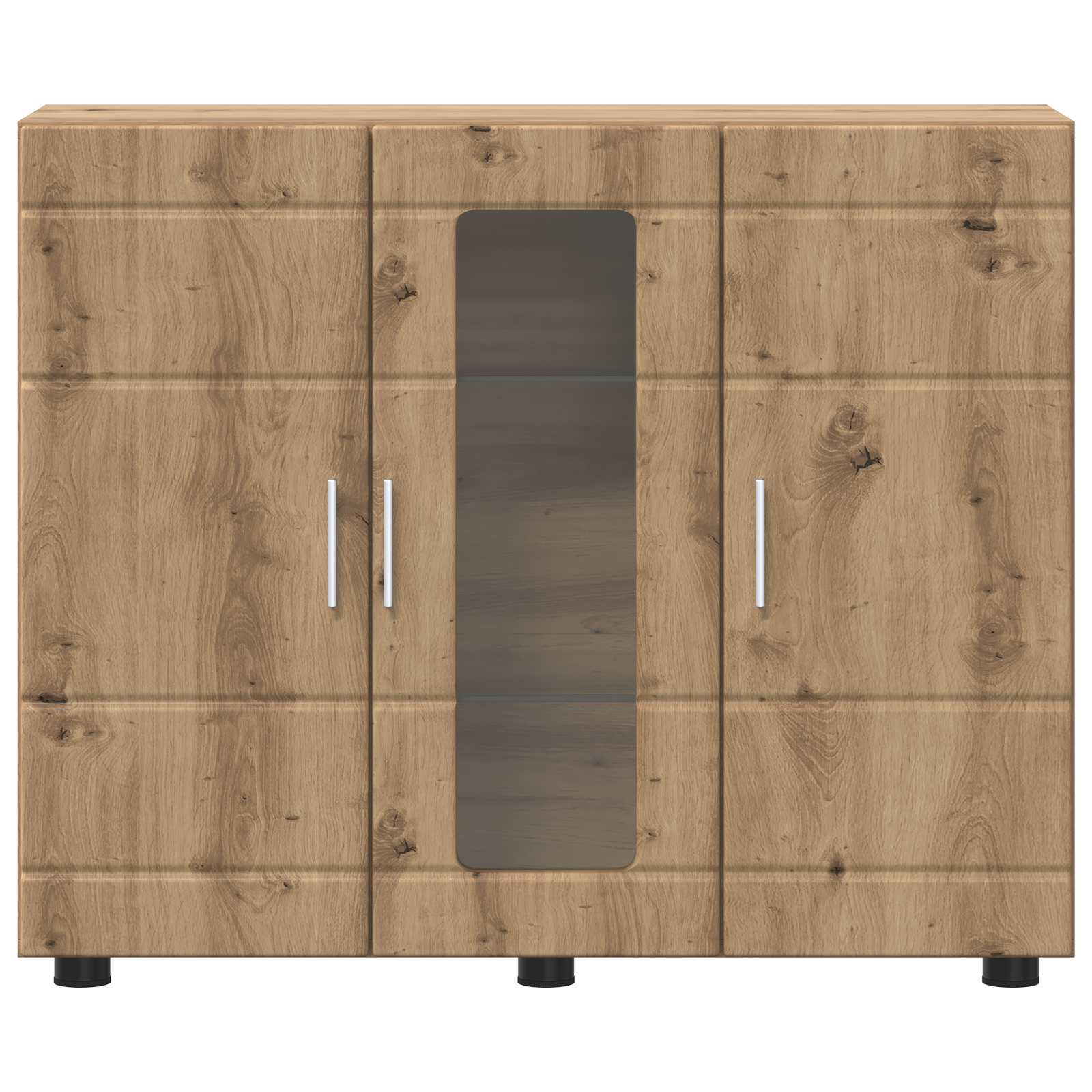 Ξύλινο Ντουλάπι με αποθήκευση Artisan Oak 88,5 x 30,5 x 73 εκ - Pakobazaar