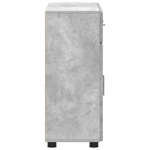 Πλαϊνό γραφείο FLORIN Σκυρόδεμα Γκρι 88,5 x 30,5 x 73 εκ - Pakobazaar