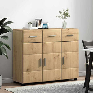 Πλαϊνό γραφείο με ράφι FLORIN Artisan Oak 88,5 x 30,5 x 73 εκ - Pakobazaar