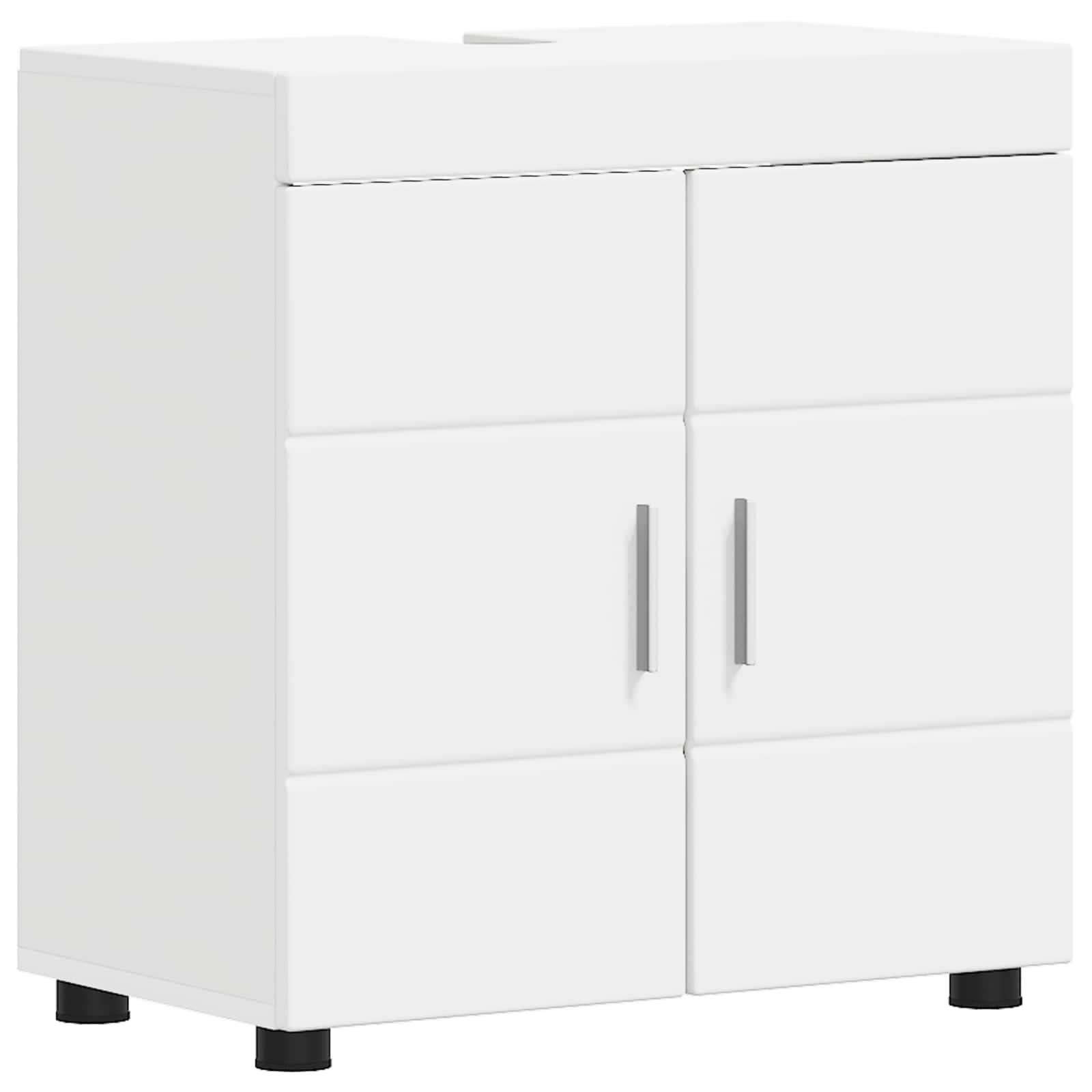 Σετ Ντουλαπιών Μπάνιου TULUM Λευκό 60 x 34 x 63 εκ - Pakobazaar