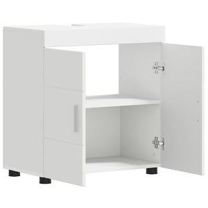 Σετ Ντουλαπιών Μπάνιου TULUM Λευκό 60 x 34 x 63 εκ - Pakobazaar