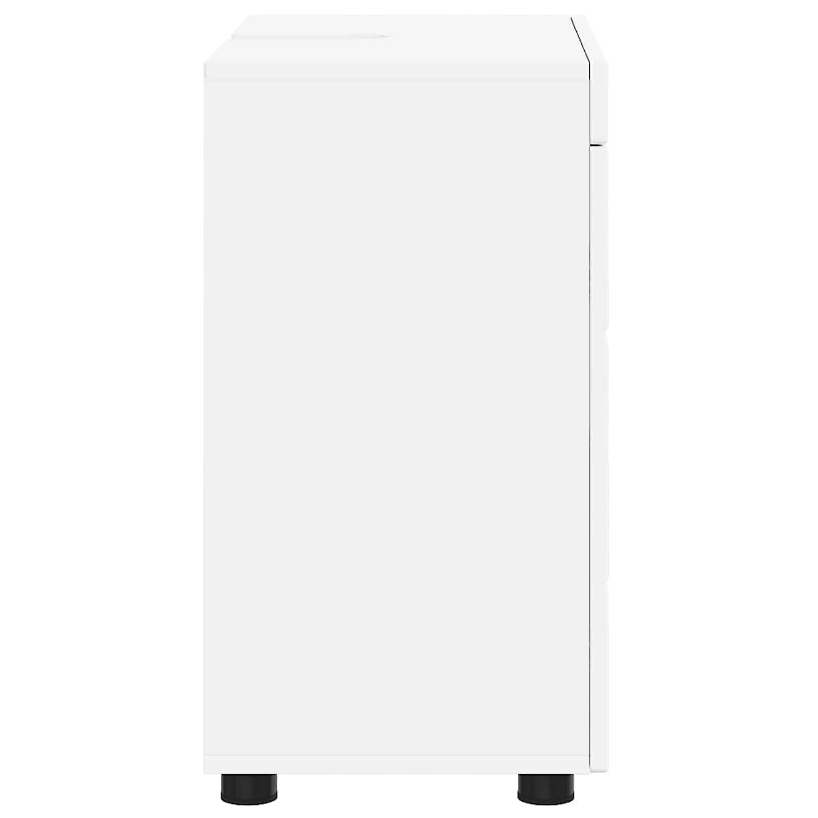 Σετ Ντουλαπιών Μπάνιου TULUM Λευκό 60 x 34 x 63 εκ - Pakobazaar