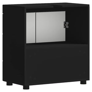 Σετ Ντουλαπιών Μπάνιου TULUM Μαύρο 60 x 34 x 63 εκ - Pakobazaar
