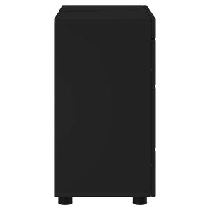 Σετ Ντουλαπιών Μπάνιου TULUM Μαύρο 60 x 34 x 63 εκ - Pakobazaar
