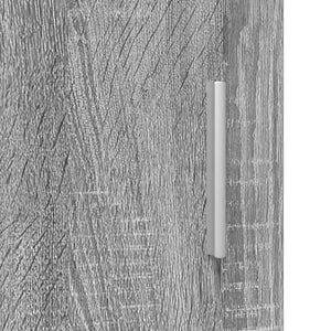 Σετ Ντουλαπιών Μπάνιου TULUM Γκρίζο Σονομα 60 x 34 x 63 εκ - Pakobazaar