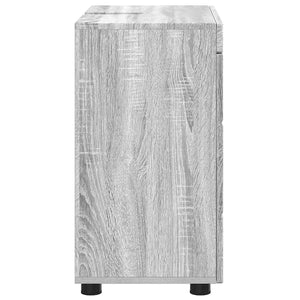 Σετ Ντουλαπιών Μπάνιου TULUM Γκρίζο Σονομα 60 x 34 x 63 εκ - Pakobazaar