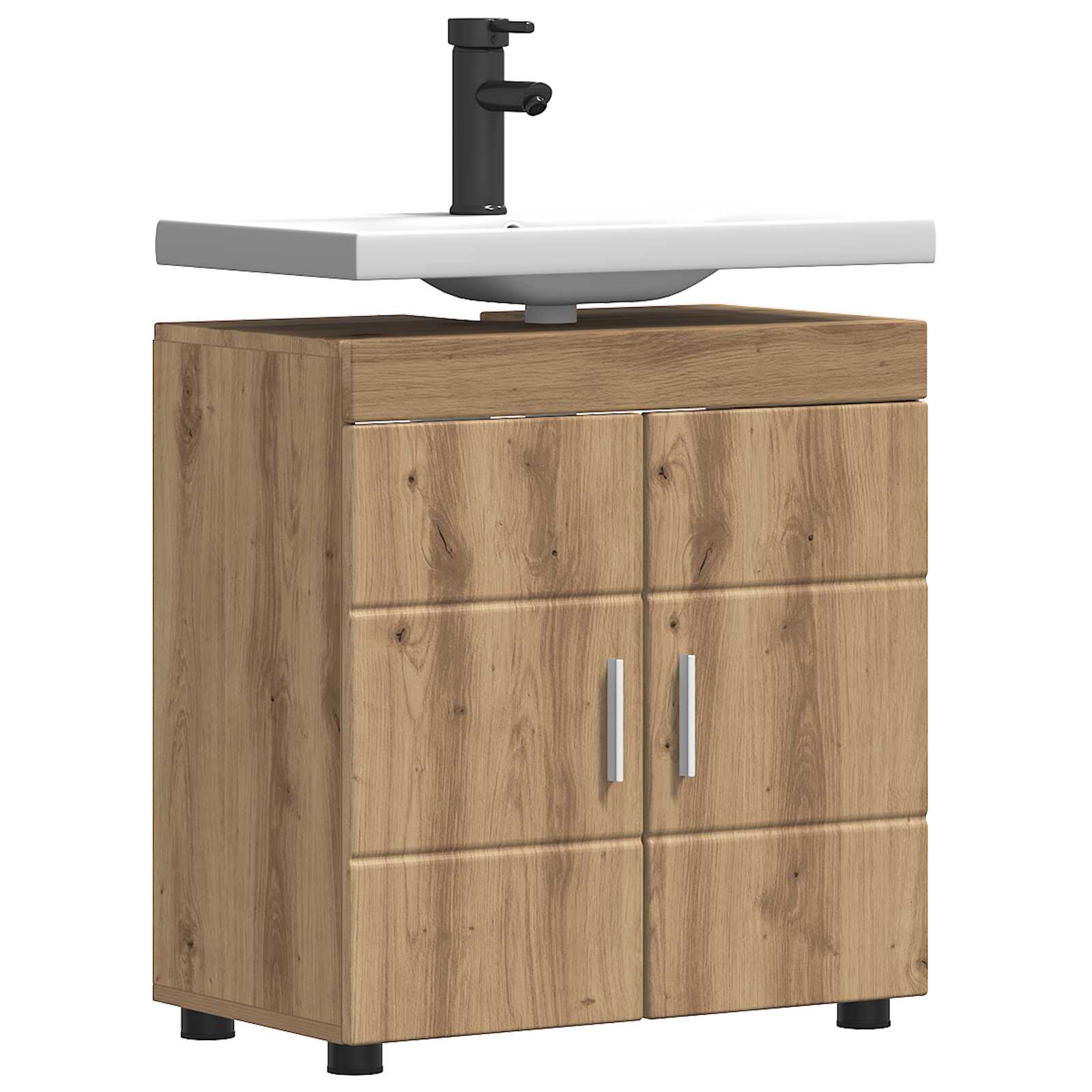 Σετ Ντουλαπιών Μπάνιου TULUM Artisan Oak 60 x 34 x 63 εκ - Pakobazaar
