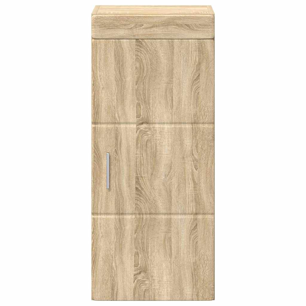 Ντουλάπα τοίχου μπάνιου TULUM Δρύς Sonoma 37 x 24,5 x 86 εκ