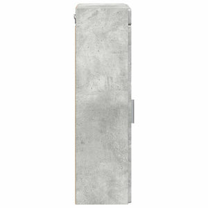 Ντουλάπα τοίχου μπάνιου TULUM Σκυρόδεμα Γκρι 37 x 24,5 x 86 εκ - Pakobazaar