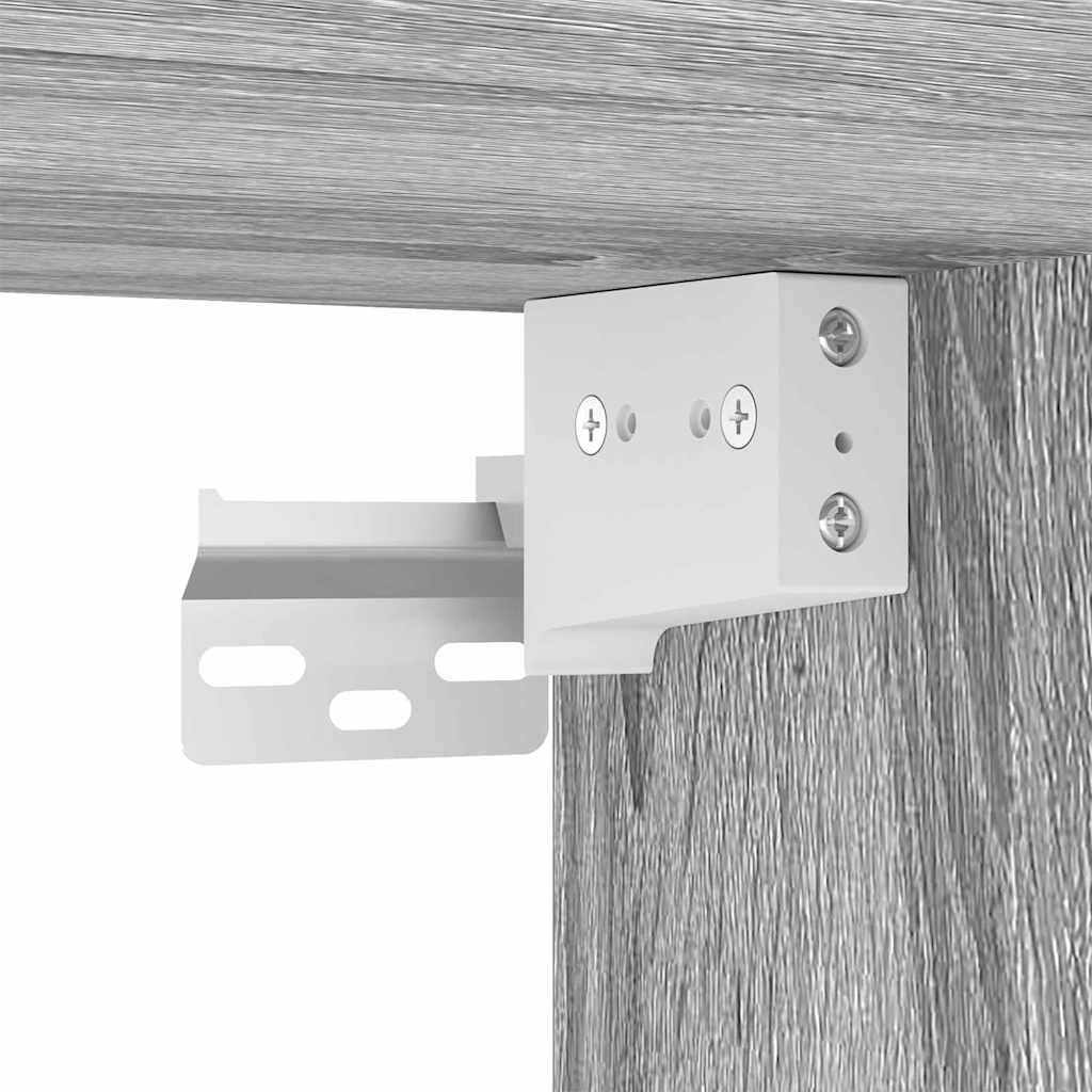 Ντουλάπα τοίχου μπάνιου TULUM Γκρίζο Σονομα 37 x 24,5 x 86 εκ