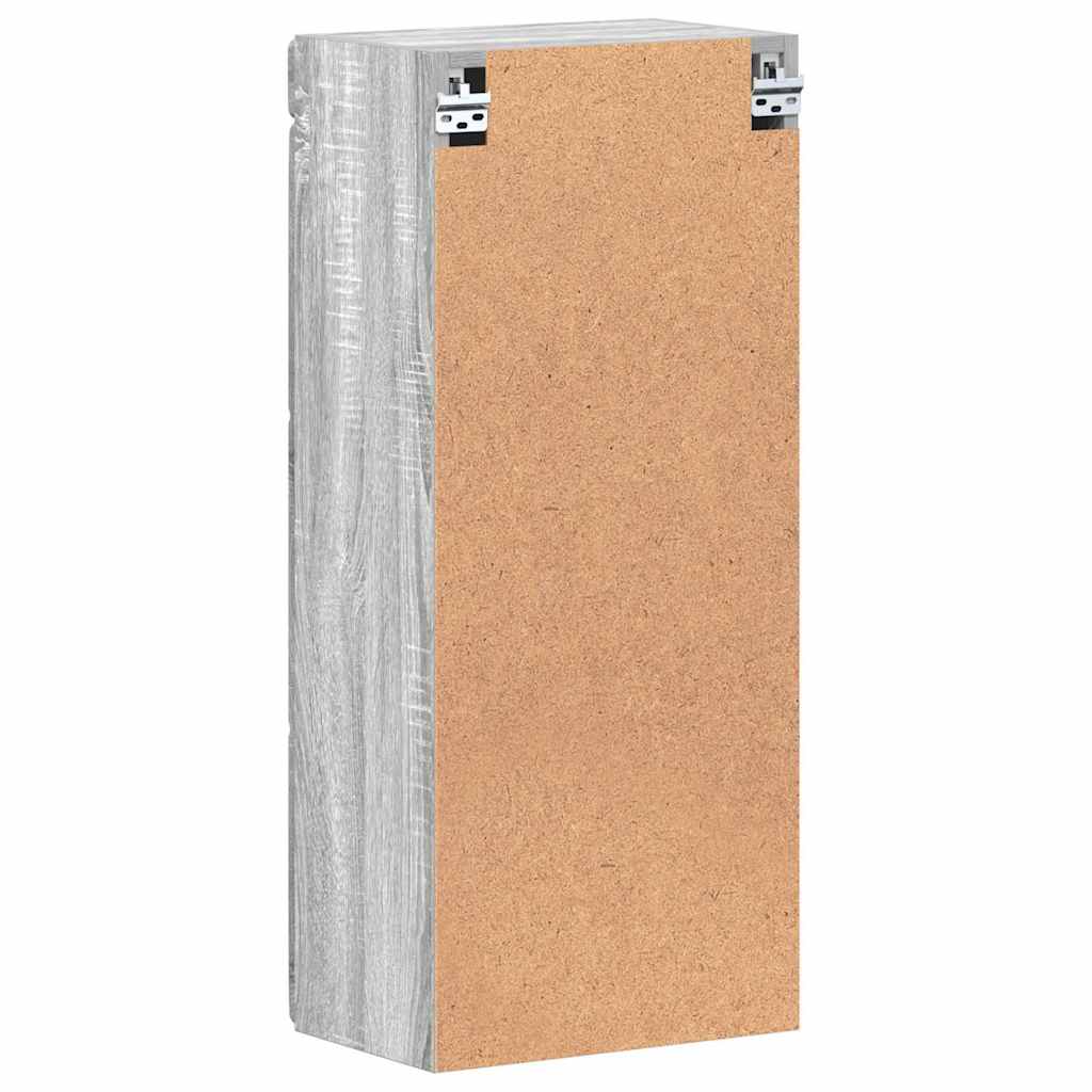 Ντουλάπα τοίχου μπάνιου TULUM Γκρίζο Σονομα 37 x 24,5 x 86 εκ